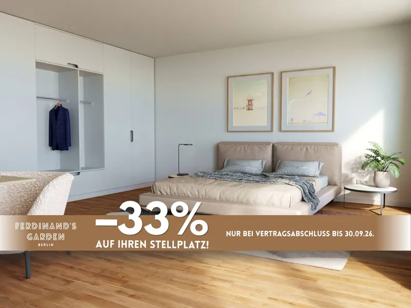 Geräumige 2-Zimmer-Wohnung mit EBK und 2 BALKONEN im Neubauquartier 'Ferdinand's Garden' — photo 1